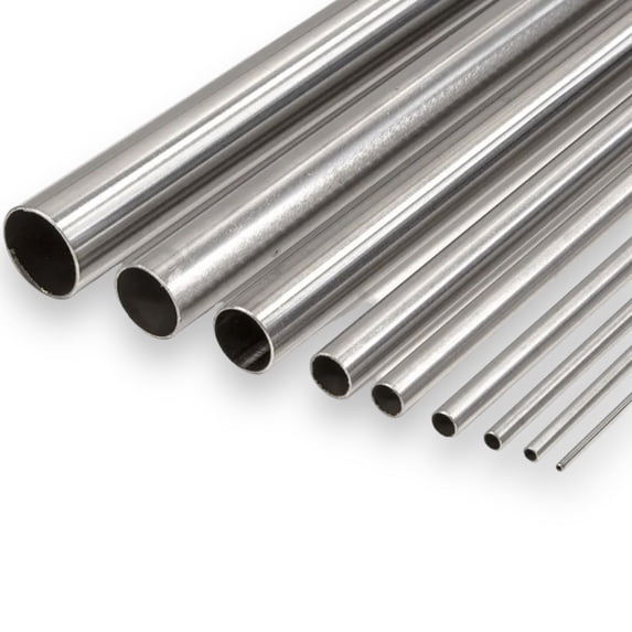0.156" (5/32") OD, 0.015" Wall, 72 inches, 304 Stainless Steel Round Tube, Seamless