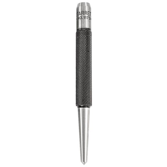 0.156 in. Point Diameter Center Punch with Round Shank