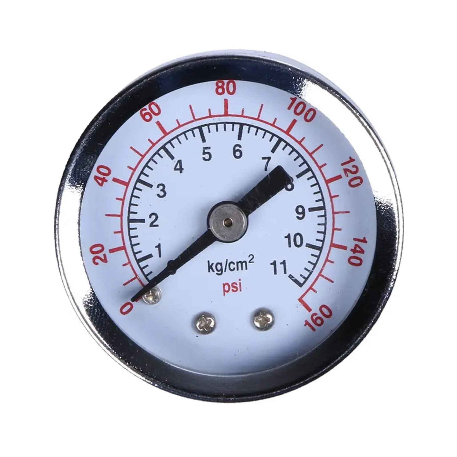 0-160psi Thread Mount Pressure Gauge Air Water Gas Compressor Hydraulic ...