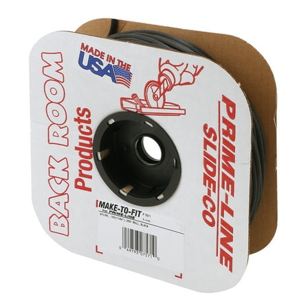 0.165 in. x 250 ft. Roll Black Spline