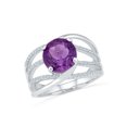 thumbnail image 1 of 0.18 CTTW STERLING SILVER AMETHYST  FASHION RING, 1 of 3