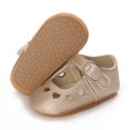 thumbnail image 1 of 0-18 MInfant Baby Girls Sandals Kids Soft Sole Newborn Toddler Non-Slip Rubber Sole Dress Shoes, 1 of 9
