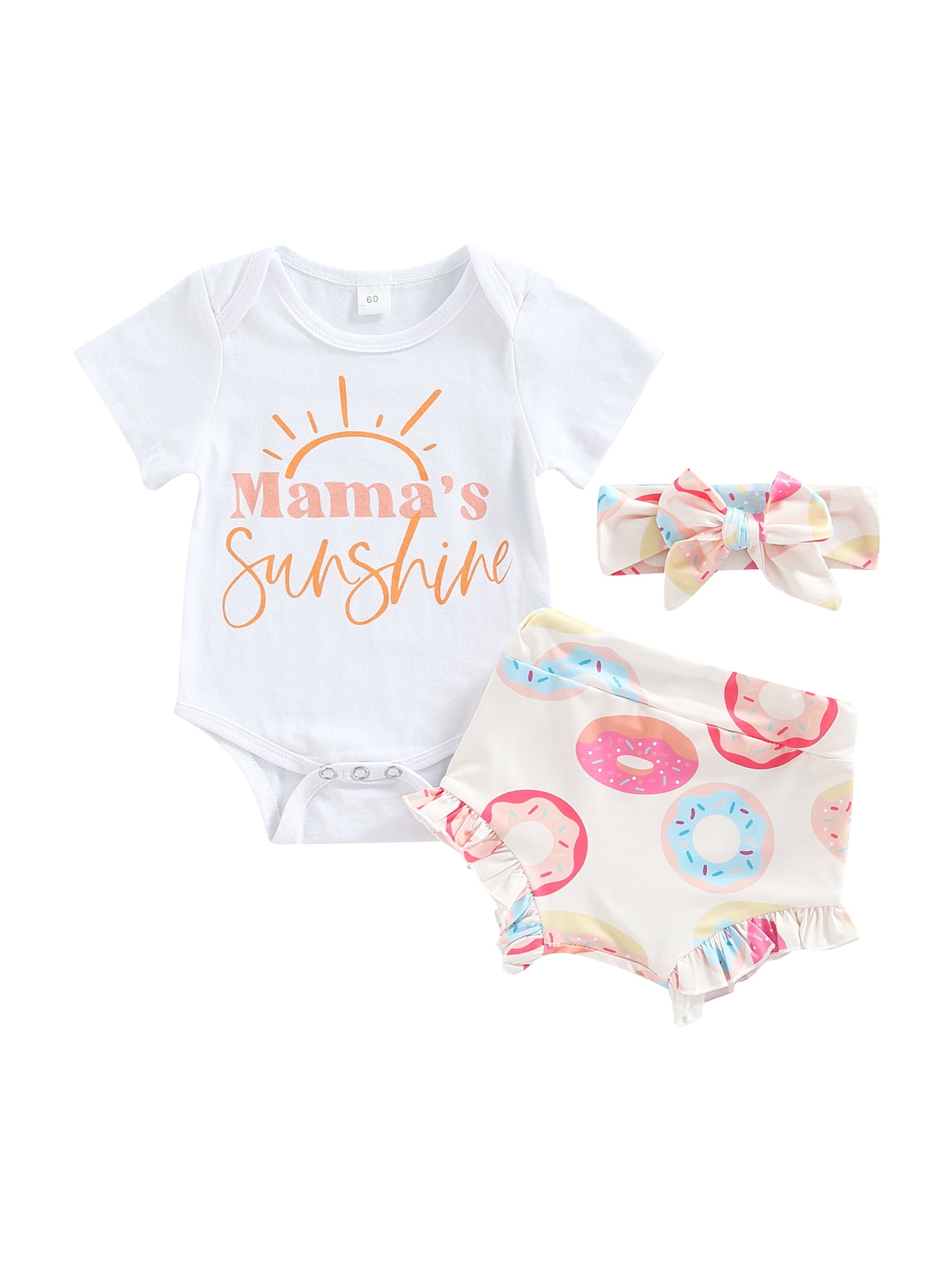 0 18 Month Mamas Sunshine Baby Girl Clothes Summer Outfit Cute