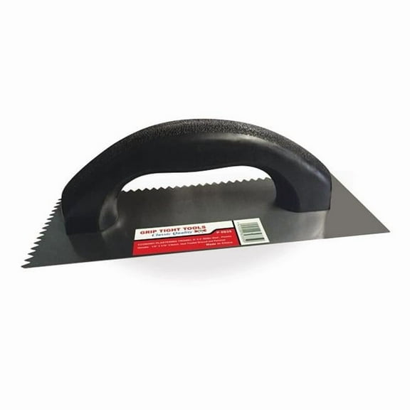 0.18 x 0.15 in. Classic V Notched Trowel