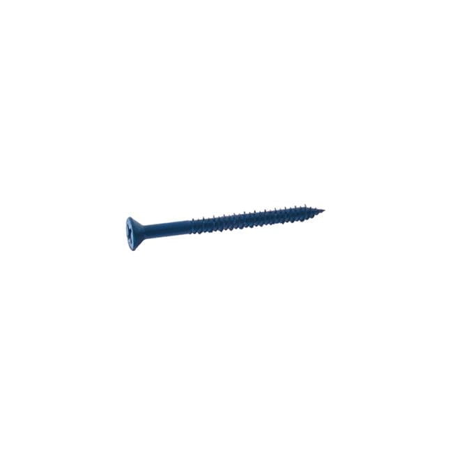 0.18 x 1.25 in. 1 lbs Phillips Flat Head Concrete Screws - Pack of 100