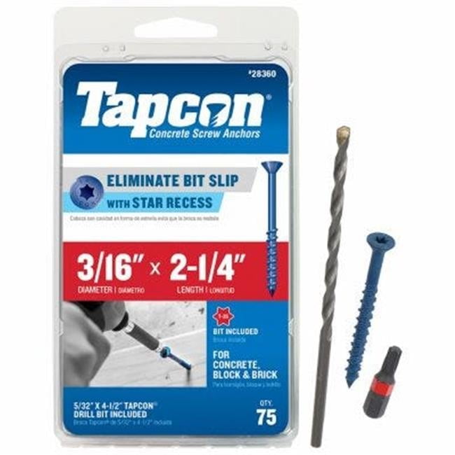0.18 x 2.25 in. Anchors - Pack of 75