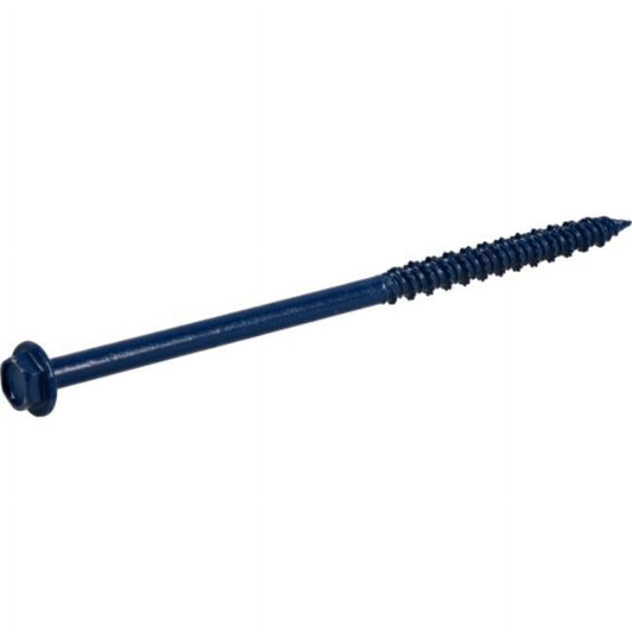 0.188 x 4 in. Power Pro Blue Hex Washer-Head Concrete Screw Anchors - Blue