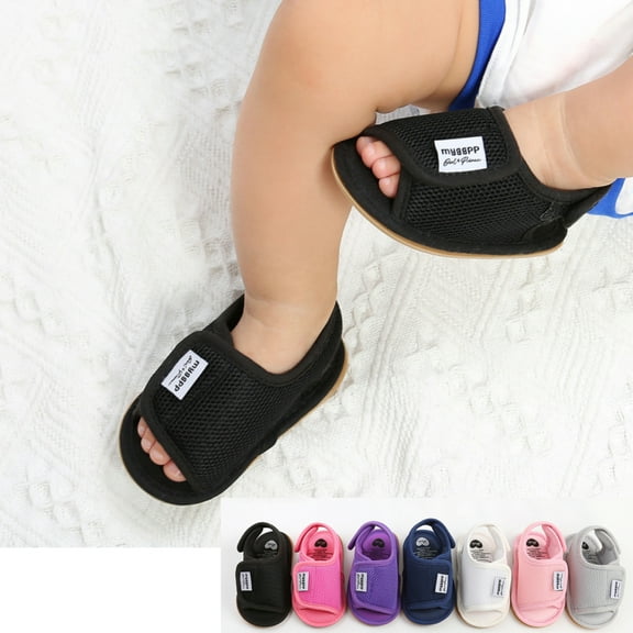 0-18M Baby Boys Girls Air Mesh Sandals Anti-slip Summer Outdoor Sneaker Shoes