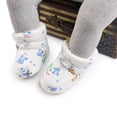 thumbnail image 1 of 0-18M Baby Boys Girls Winter Warm Boots Newborns Non-Slip Cartoon Printed Crib Shoes, 1 of 8