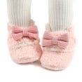 thumbnail image 1 of 0-18M Baby Girl Winter Warm Boots Newborn Soft Bow Crib Shoes Baby Dress Shoes Prewalkers, 1 of 6