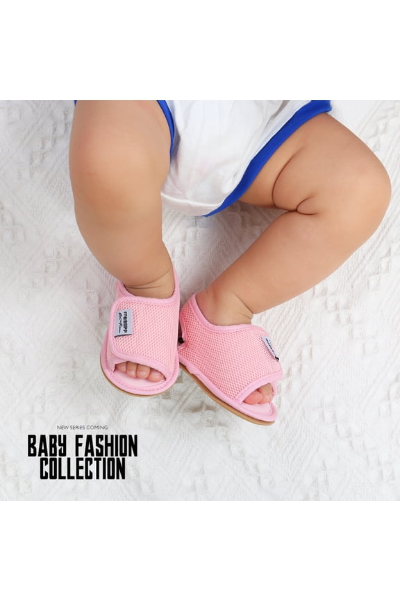 0-18M Baby Girls Boys Air Mesh Sandals Anti-slip Summer Outdoor Sneaker Shoes