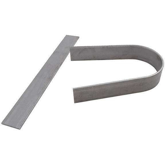0.19 in. Flat Steel Unwelded Driveshaft Loop - 2 Piece