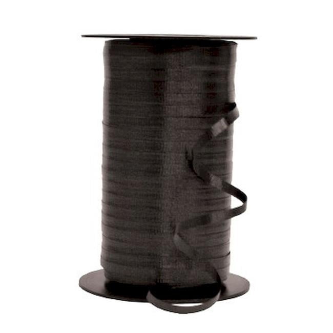 0.19 in. x 500 Yards Black Curling Ribbon