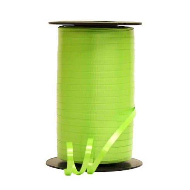 0.19 in. x 500 Yards Citrus Green Curling Ribbon