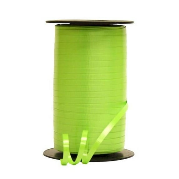 0.19 in. x 500 Yards Citrus Green Curling Ribbon