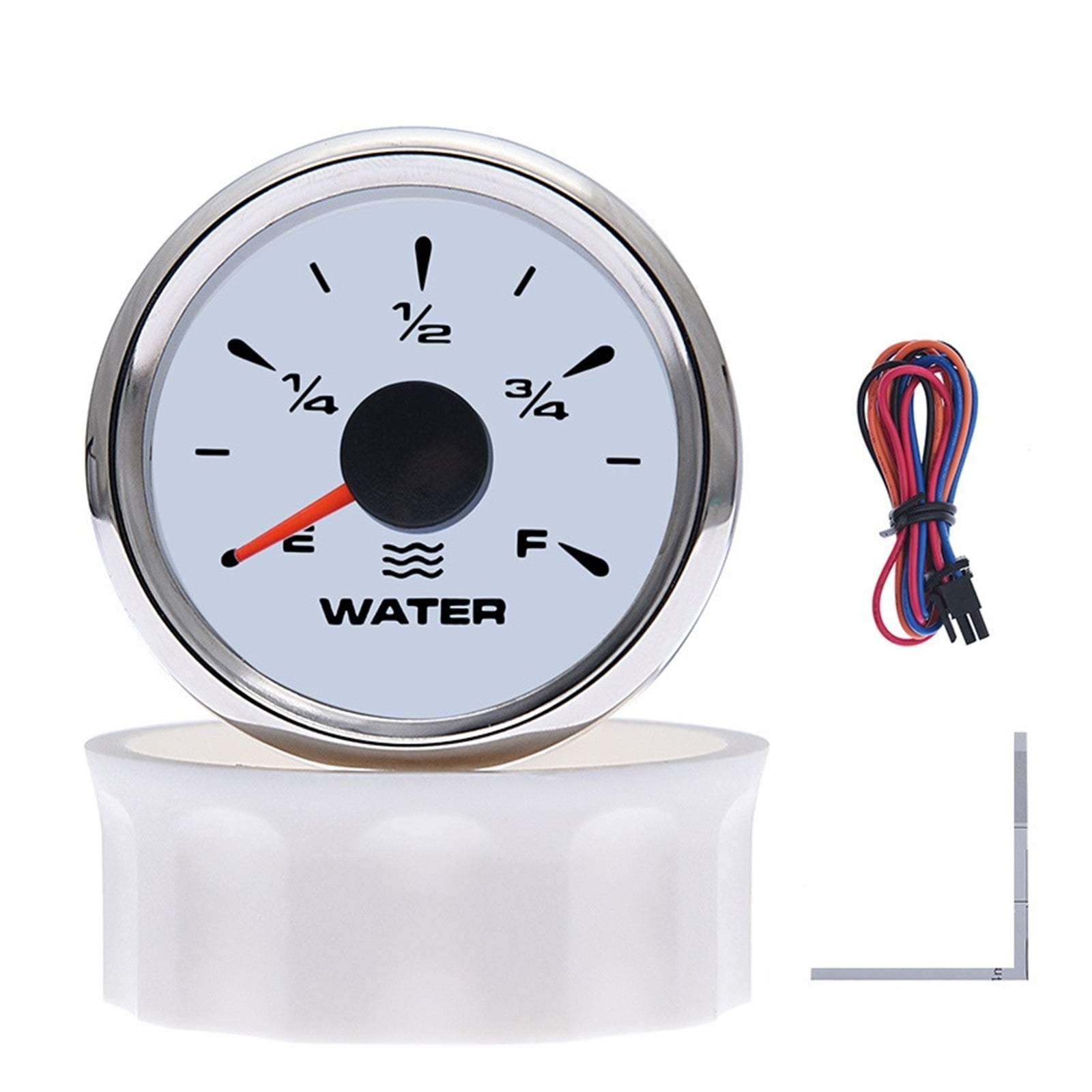 0~190 Ohm Water Level Sensor + Water Level Gauge With 7 Colors ...