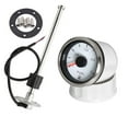thumbnail image 1 of 0-190ohm Fuel Level Gauge 100mm - 550mm With 52mm Fuel Level Gauge 7 Colors Backlight Fuel Level Meter Fit For Car Boat Marine ,Easy Setup, 1 of 8
