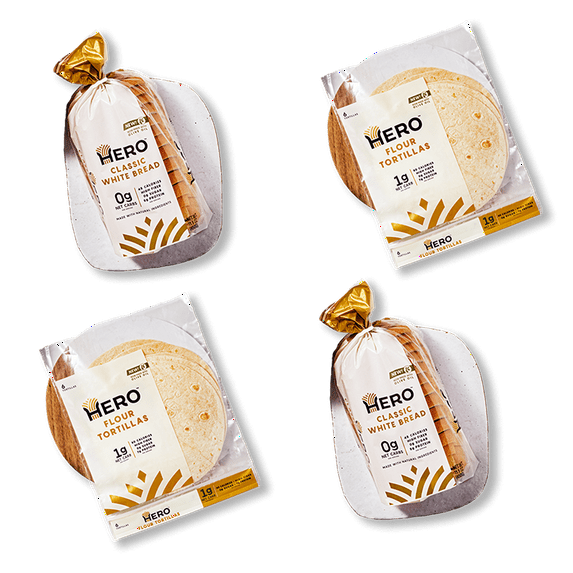 Hero Classic White Bread & Hero Flour Tortillas