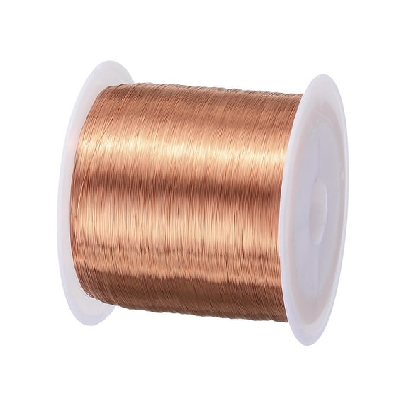 0.1mm Magnet Wire 4265ft Enameled Copper Wire Enameled Magnet Winding Wire Coil 100g 155C for Transformers Inductor