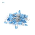 thumbnail image 1 of 0.1uF (100nF) 500V Ceramic Disc Capacitors - Pack of 100 Pieces, 1 of 4