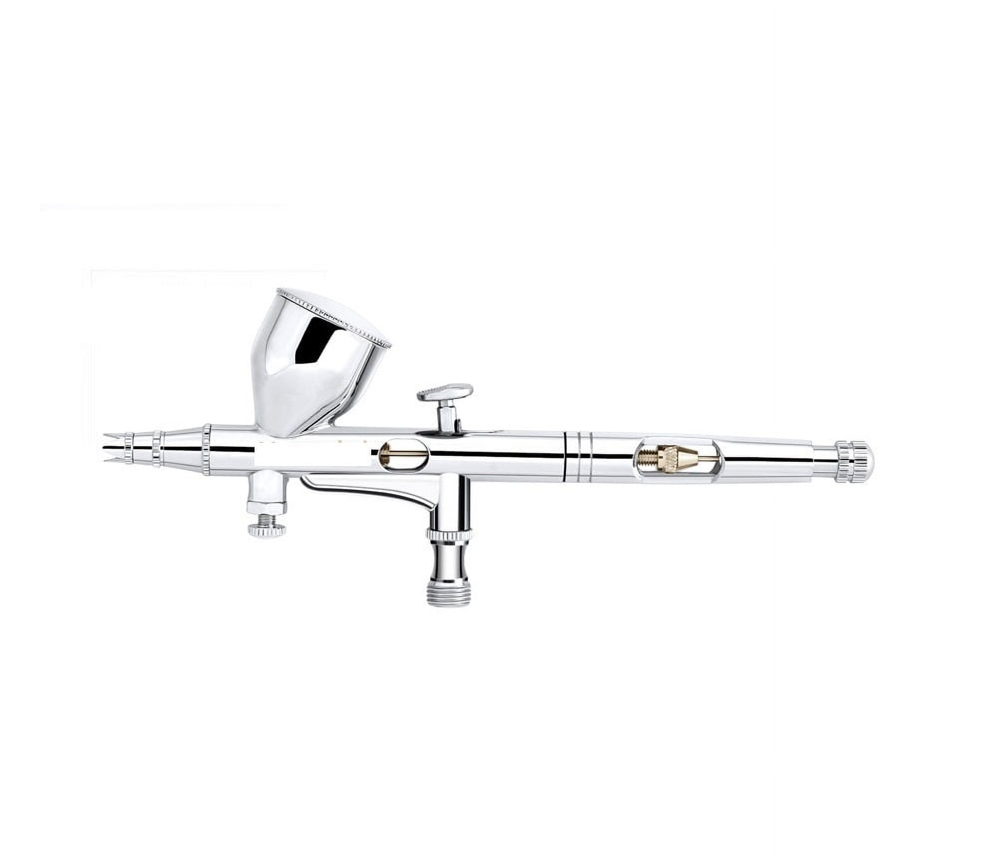 0.2/0.3/0.5mm Dual-Action Airbrush Nozzle Needle 9cc Feed Spray Gun Set ...