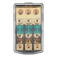 thumbnail image 1 of 0/2/4 Gauge In To 4/8/10 Gauge Out 60A 3 Way Mini ANL Fuse Holder Distribution Block for Auto Audio System, 1 of 5