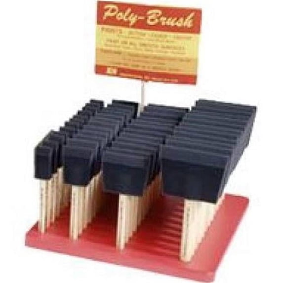 0.2 lbs Poly Foam Brush Display
