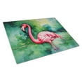 thumbnail image 1 of 0.2 x 15 x 12 in. Flamingo Glass Cutting Board, Large, 1 of 1
