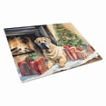 thumbnail image 1 of 0.2 x 15 x 12 in. Shar Pei Cozy Christmas Glass Cutting Board, Large, 1 of 1