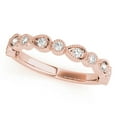 thumbnail image 1 of 0.20 Ct. Elegant Diamond Design Wedding Band In 10K Solid White, Yellow & Rose Gold, 1 of 1