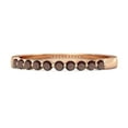 thumbnail image 1 of 0.20 Ct Garnet Half Eternity Stacking Women Valentines Day Gifts Ring 925 Sterling Silver Rose Plated, 1 of 3