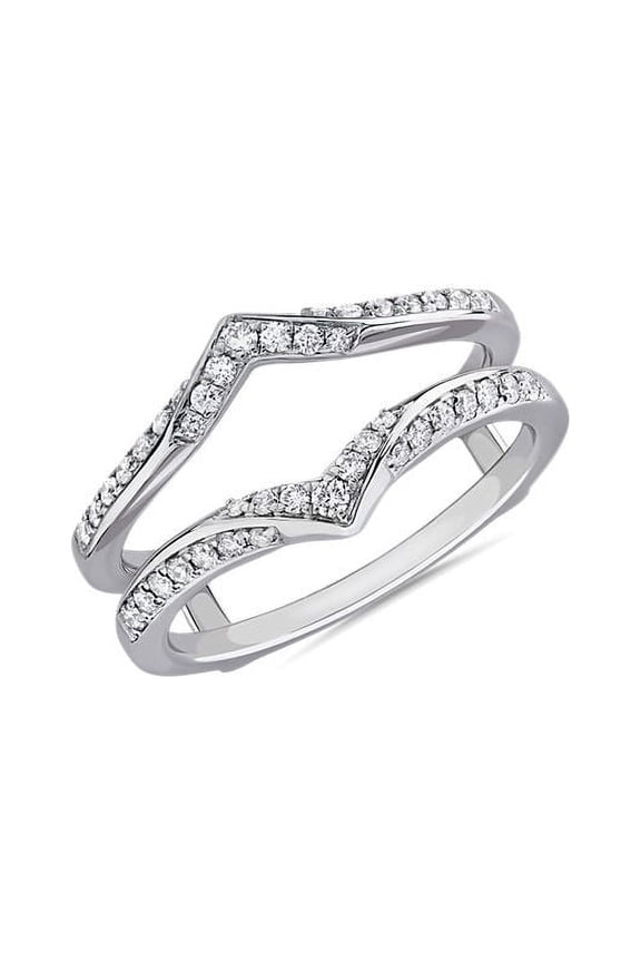 0.20 Ct Round Cut Natural Diamond Stylish Eternity Band for Anniversary Solid 950 Platinum Size 4
