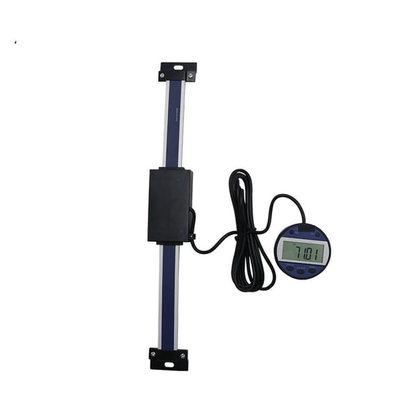 0-200 Mm Aluminum Alloy Scale Digital Readout Linear Scale Magnet Remote Milling Lathe Measuring Tools