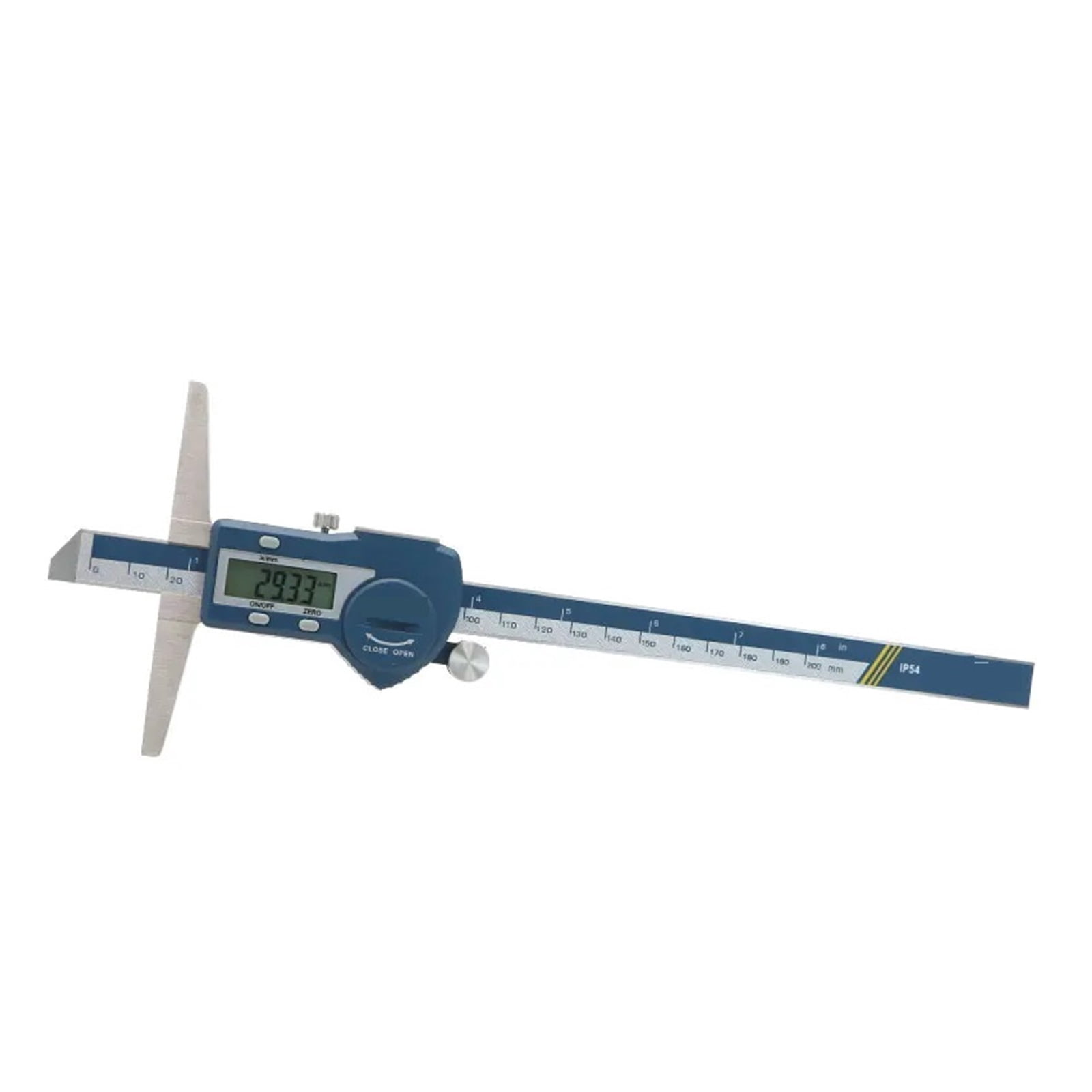 0-200 mm Shahe Stainless Steel Electronic Digital Vernier Caliper Depth Vernier Caliper Micrometer Measuring Tool