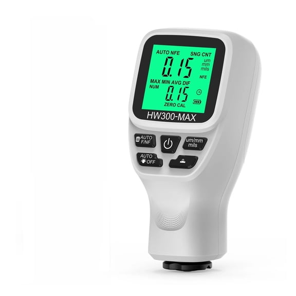 0-2000UM Thickness Gauge High Precise LCD Digital Automobile Film Thickness Meter Car Paint Coating Thickness Tester ,Easy to Operate