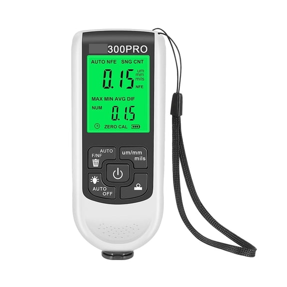 0-2000um Car Paint Film Tester Digital Display for Automobile Thickness Coating Meter for Fe/Nfe ,Multifunctional