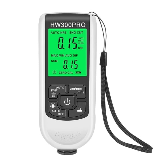 0-2000um Car Paint Thickness Tester Digital Display Coating Meter Manual Tools for Automobile ,Multifunctional