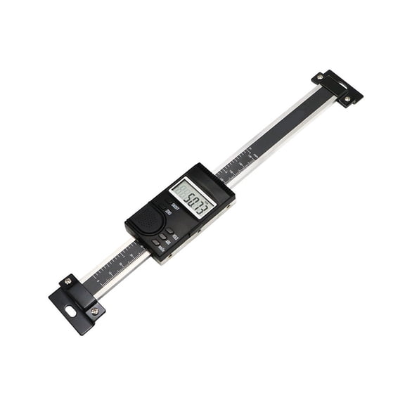 0-200mm Vertical Type Digital Linear Scale Ruler Stainless Steel Caliper Scale Measuring Instrument