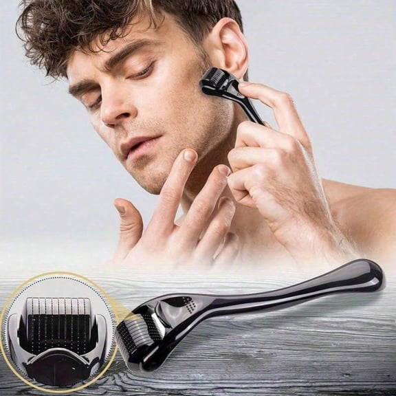 0.20mm Derma Roller Microneedle Roller For Face, Beard Roller, Microneedling Roller Beard Care Kit, Hair Beard Care Kit