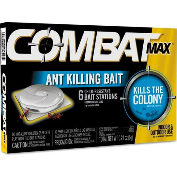0.21 oz Combat Source Kill MAX Ant Killing Bait - 6 per Pack, 12 Pack per Count