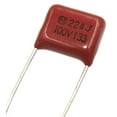 thumbnail image 1 of 0.22uF ±5%, 100V Panasonic, Metallized Polyester Film Capacitor, 1 of 1