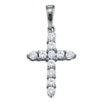 thumbnail image 1 of 0.24 CTW Diamond Cross Pendant, 1 of 1