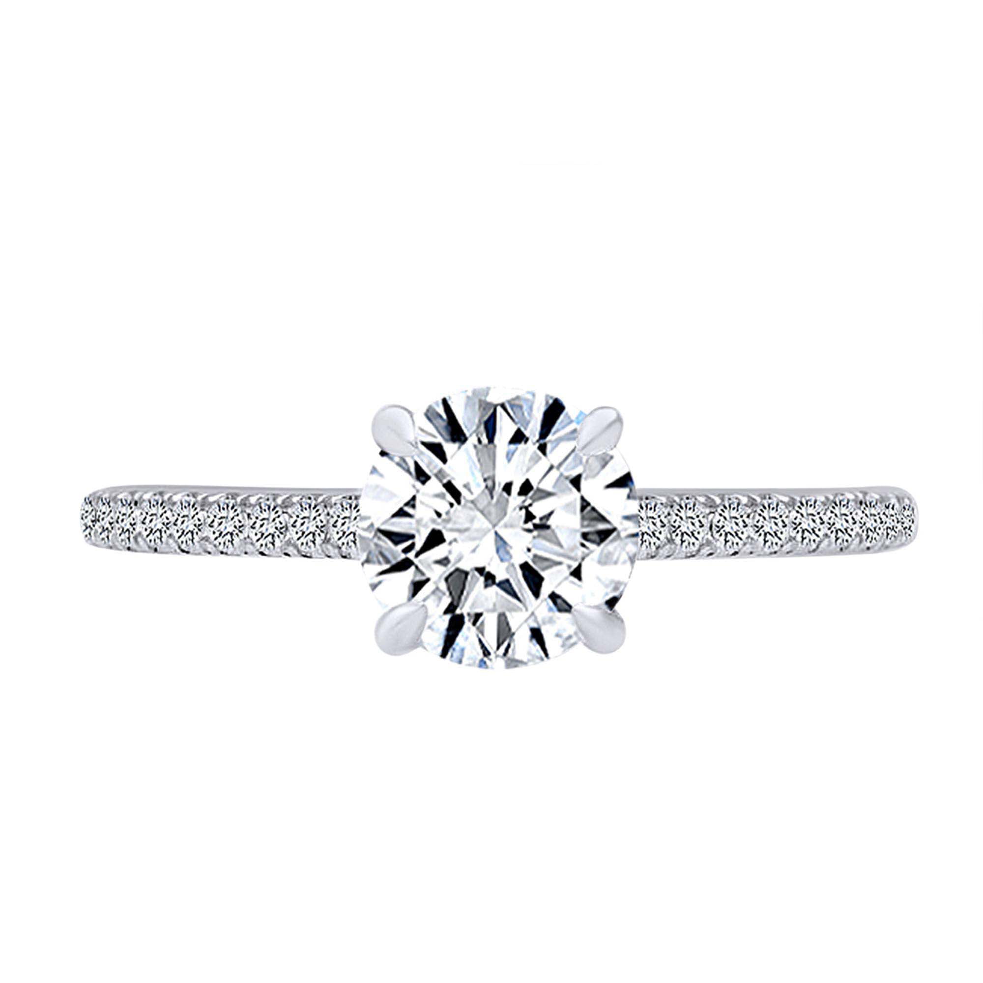 Ciara 2.50 carat princess cut engagement ring | naturesparkle