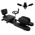 thumbnail image 1 of Leg Stretcher with 62.2" Length & 6" PU Cushion, 330 LBS Black Leg Stretching Split Machine with Steel Frame & 0~240° Range, Flexibility Stretching Machine with 360° Casters, for Fitness Center, Gym, 1 of 7