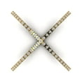 thumbnail image 1 of Statement Engagement Ring for Women - 0.245ct Moissanite in 14K Yellow Gold Promise Ring, 1 of 8