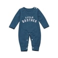 thumbnail image 1 of 0-24M Infant Baby Girl Set 3M 6M 12M 24M Casual Romper Cotton Blend Letter Printing Jumpsuit Baby Girl Boy Autumn Outfits, 1 of 7