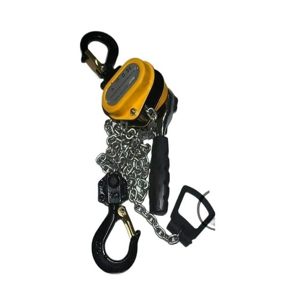 0.25/0.5 Ton 1.5/3Meter Mini Hand Chain Hoist, Hook Mount Capacity Lift Portable Manual Lever Block Lifting Hand-cranked Gourd ,Excellent Towing Capacity