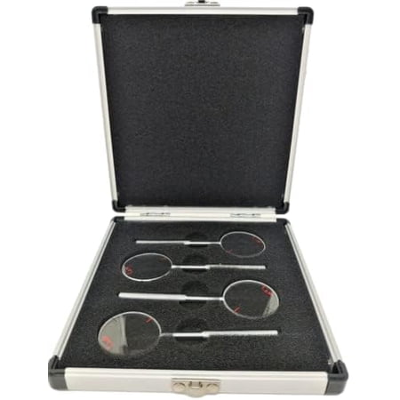 0.25/0.50/0.75/1.00 Optometry Trial Jackson Cross Cylinder Set Diopters Optics Lens/w Case$$Tools & Hardware Other