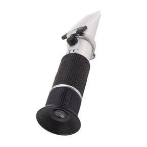 0-25% Alcohol Test Refractometer 0-40% Meter Refractometer With Automatic Temperature Compensation Function For Wine Making ,Instant Results
