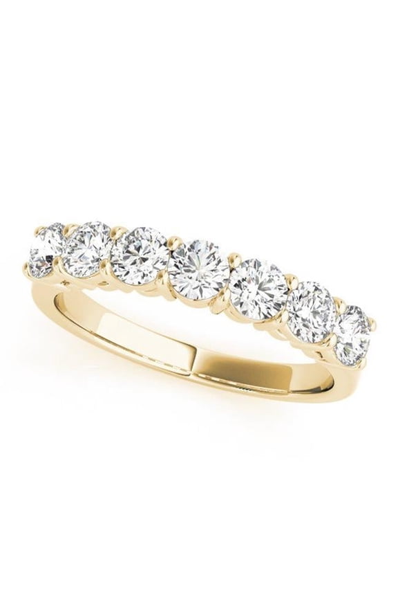 0.25 CT 14K Yellow Gold Lab Grown Diamond Band, Size - 5
